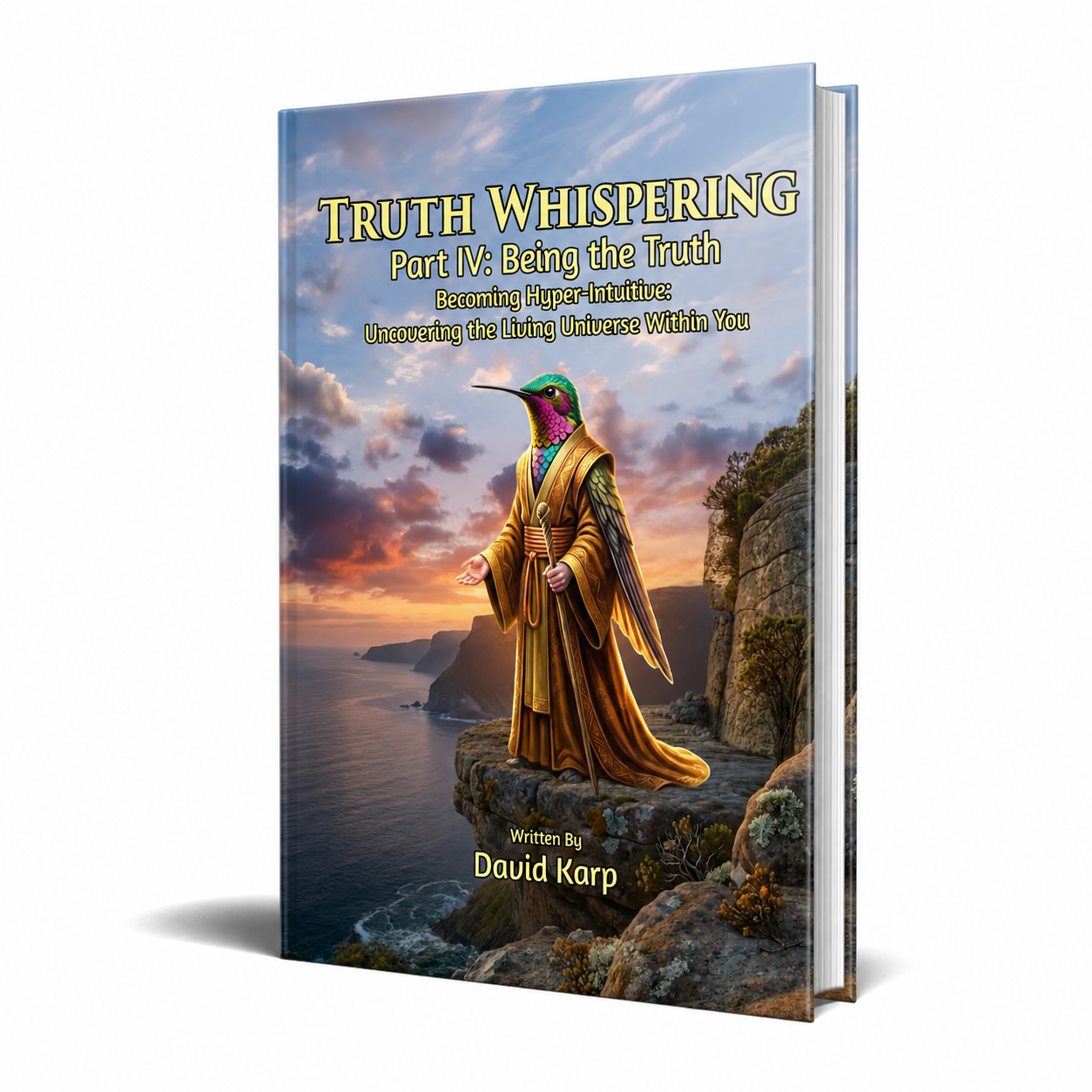 Book cover 4 mockup Truth Whispering Part I Book
